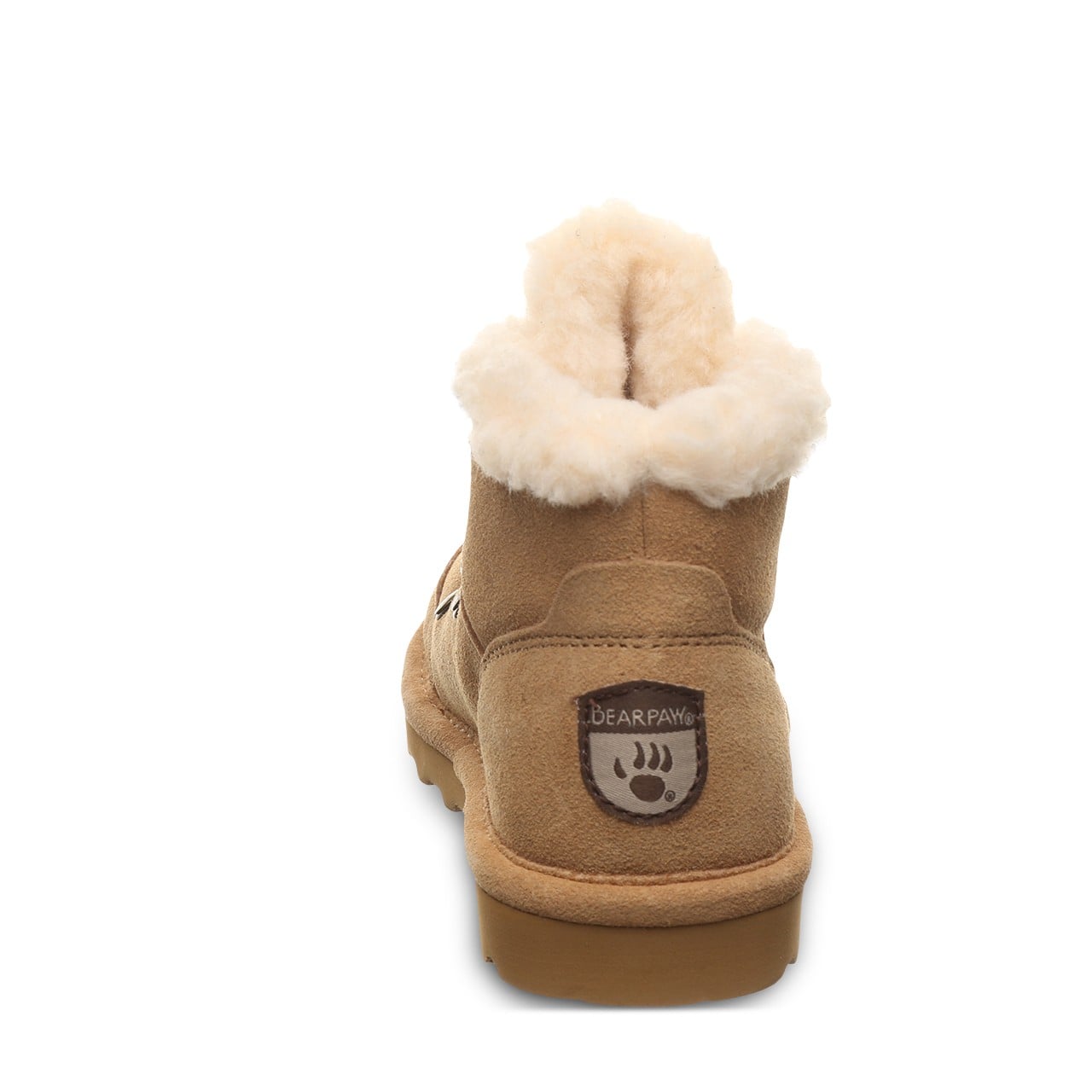 Bearpaw MATILDA YOUTH Youth's Boots - 3326Y - Iced Coffee - back view