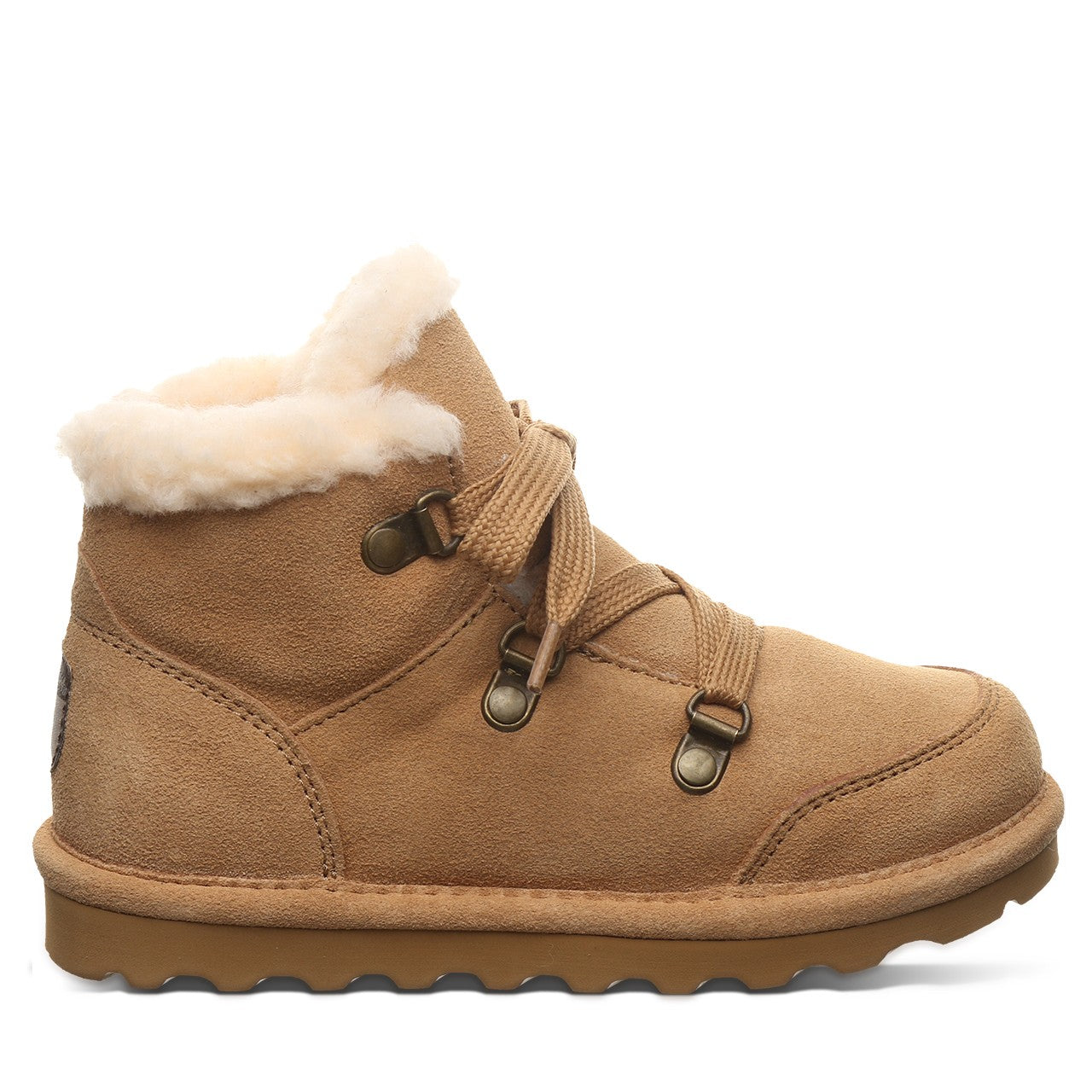 Bearpaw MATILDA YOUTH Youth's Boots - 3326Y - Iced Coffee - side view 2