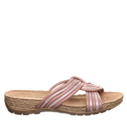 Bearpaw Mariella Women's Sandals - 3432W - Blush - side view 2