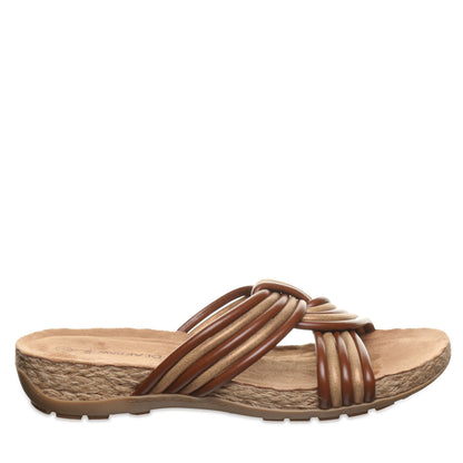 Bearpaw Mariella Women's Sandals - 3432W - Whiskey - side view 2