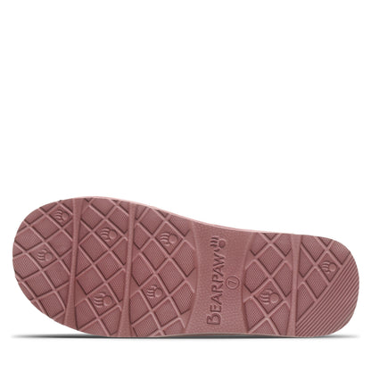 Bearpaw Martis Women's Slippers - 3038W - Peony - bottom view