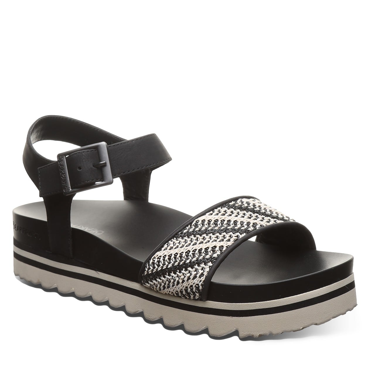 Bearpaw ORION Women's Sandals - 3260W - Black/white - angle main