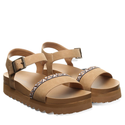 Bearpaw ORION Women's Sandals - 3260W - Iced Coffee - pair view
