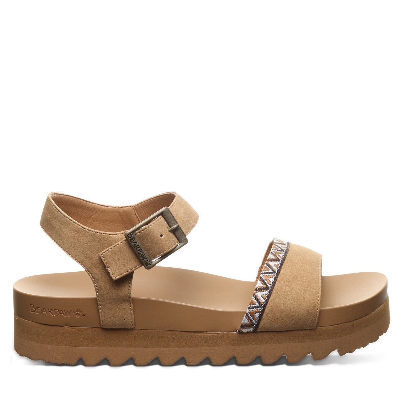 Bearpaw ORION Women's Sandals - 3260W - Iced Coffee - side view 2