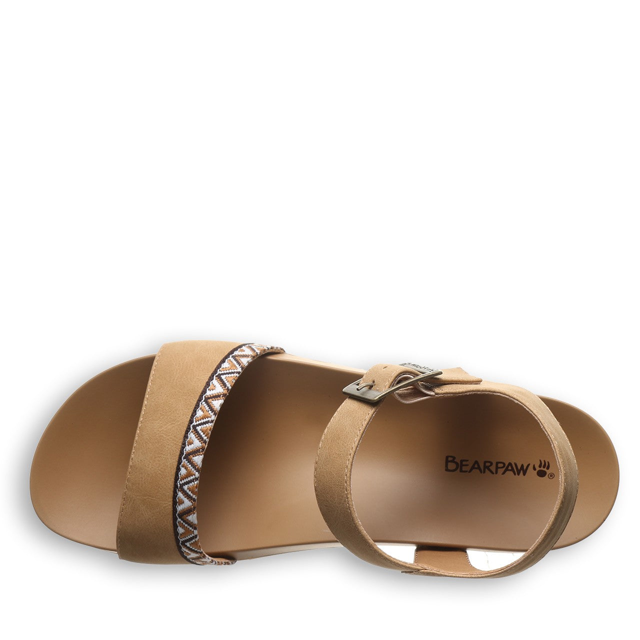 Bearpaw ORION Women's Sandals - 3260W - Iced Coffee - top view