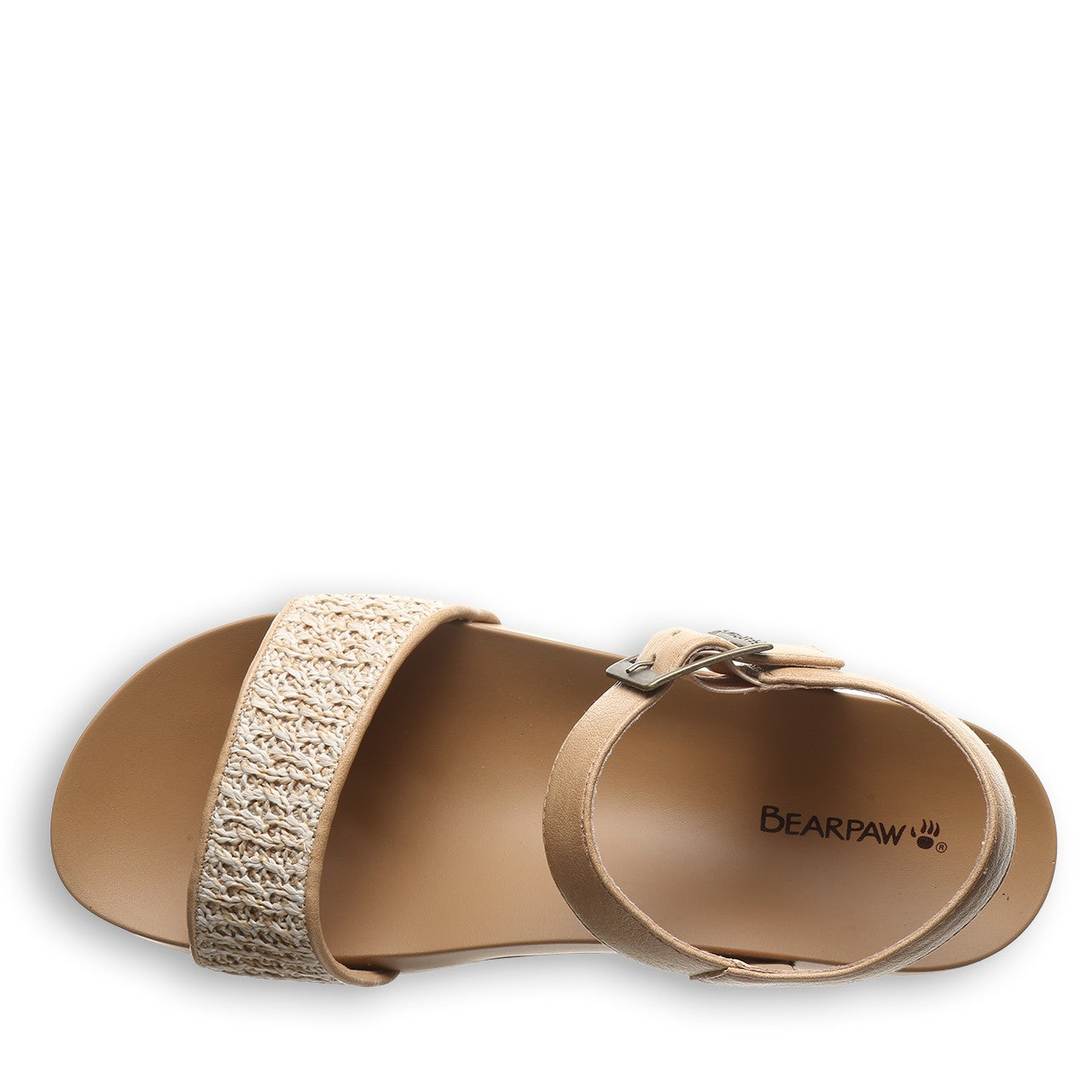 Bearpaw ORION Women's Sandals - 3260W - Natural - top view