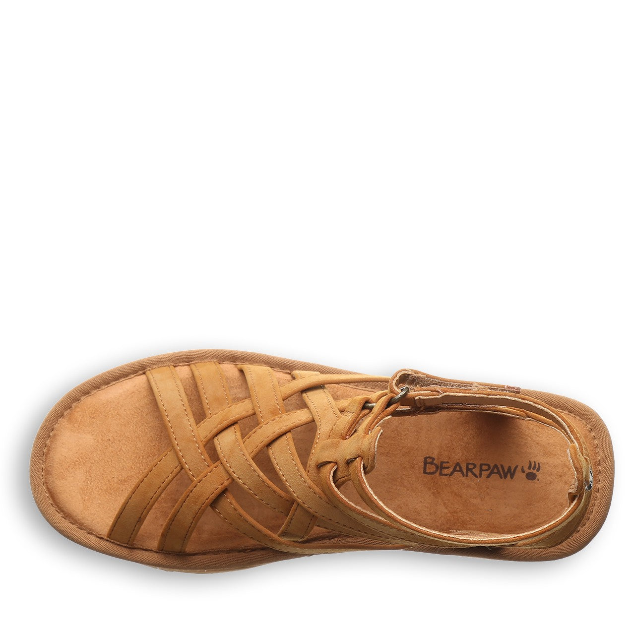 Bearpaw PROMINENCE Women's Sandals - 3082W - Brown - top view