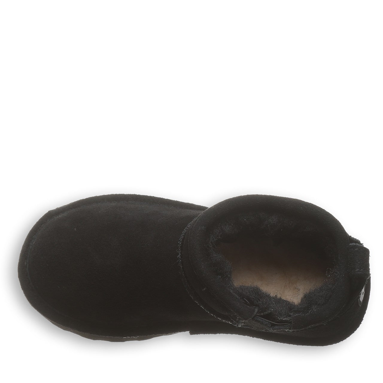 Bearpaw RETRO SHORTY YOUTH Youth's Boots - 2940Y - Black - top view