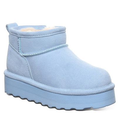 Bearpaw RETRO SHORTY YOUTH Youth's Boots - 2940Y - Blissful Blue - angle main