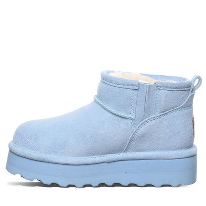 Bearpaw RETRO SHORTY YOUTH Youth's Boots - 2940Y - Blissful Blue - side view