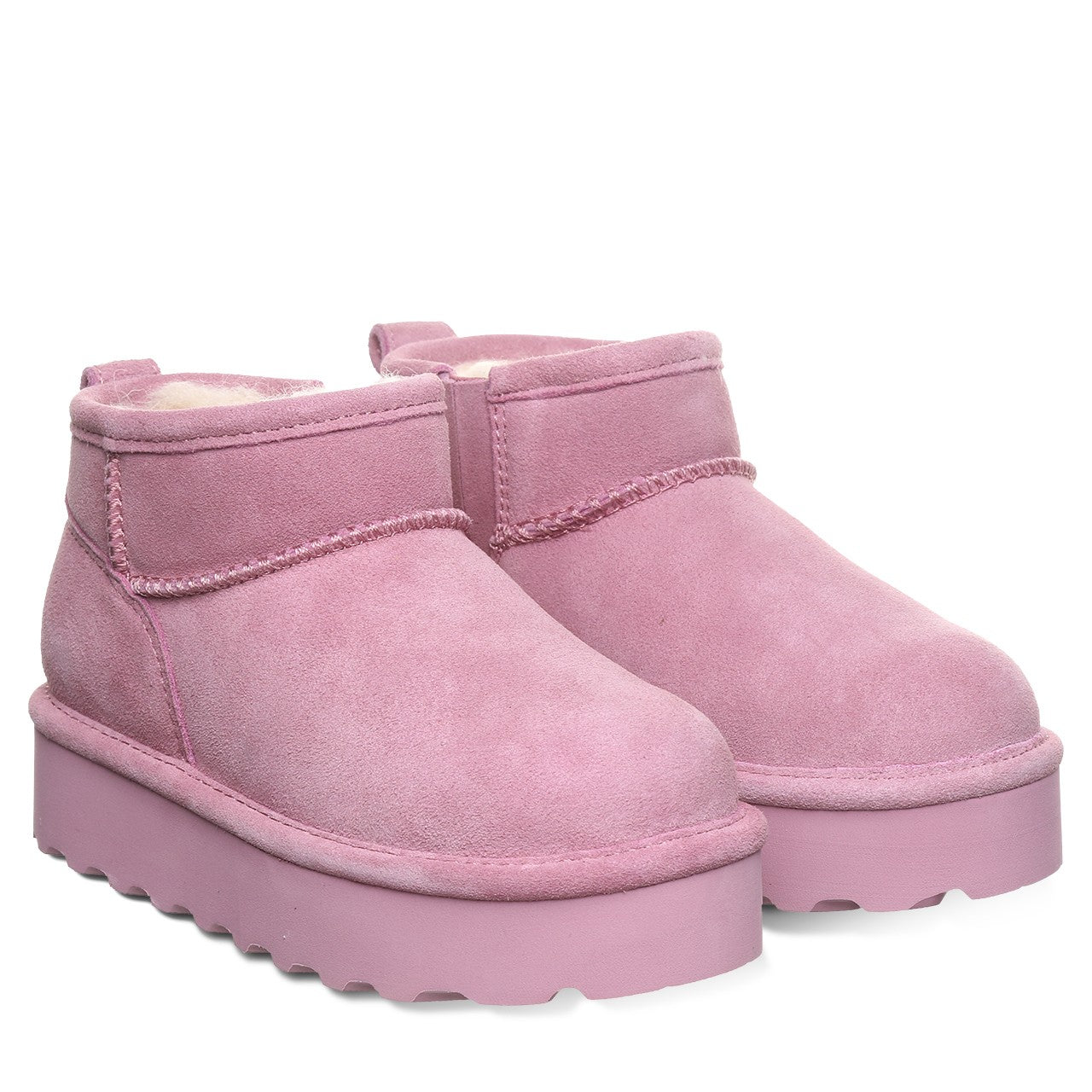 Bearpaw RETRO SHORTY YOUTH Youth's Boots - 2940Y - Dusky Orchid - pair view