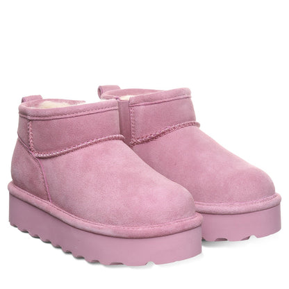 Bearpaw RETRO SHORTY YOUTH Youth's Boots - 2940Y - Dusky Orchid - pair view