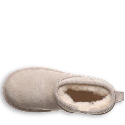 Bearpaw RETRO SHORTY YOUTH Youth's Boots - 2940Y - Mushroom - top view