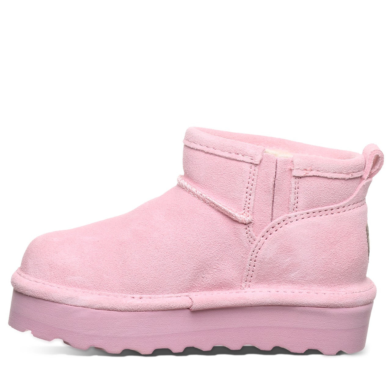 Bearpaw RETRO SHORTY YOUTH Youth's Boots - 2940Y - Prism Pink - side view