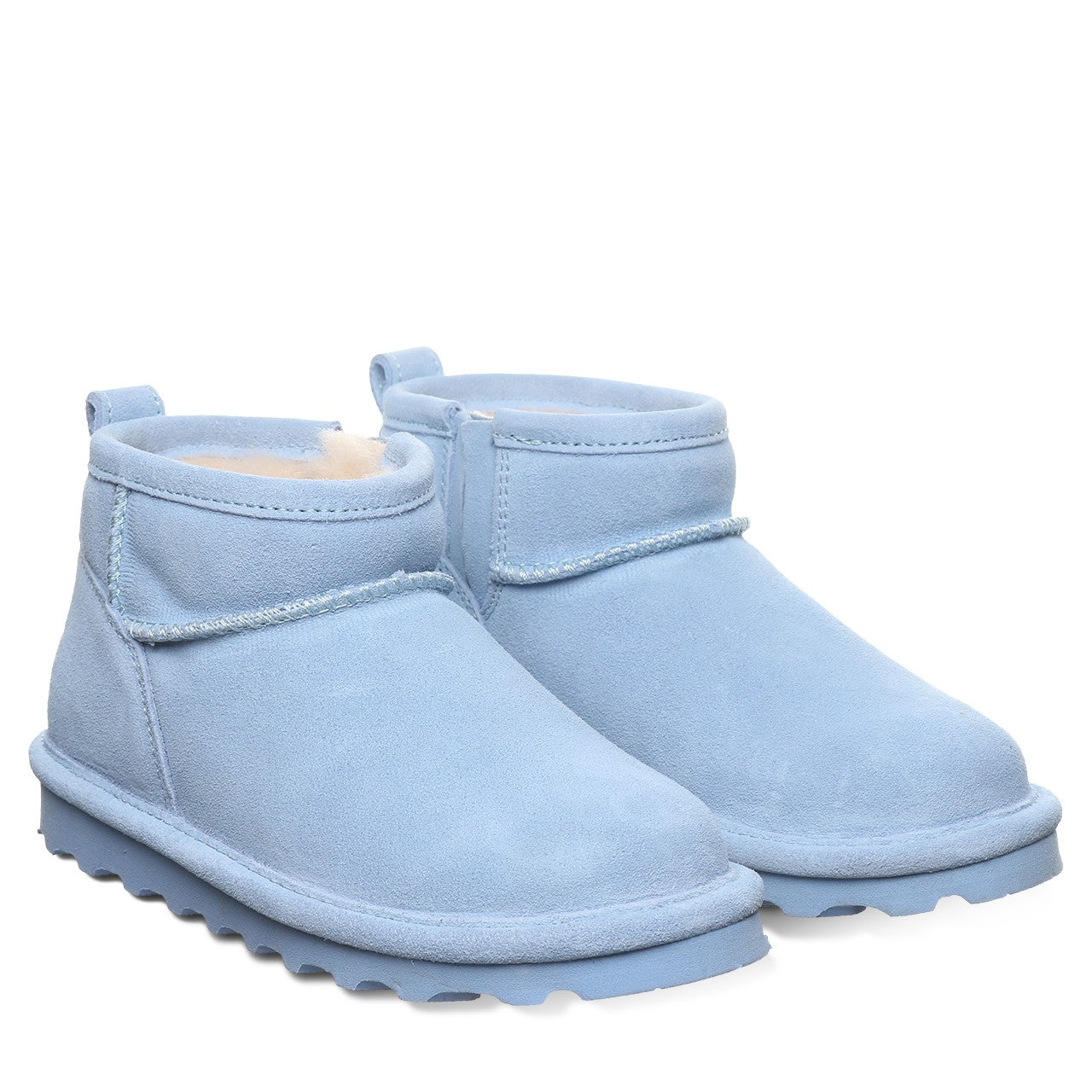Bearpaw SHORTY YOUTH Youth's Boots - 2860Y - Blissful Blue - pair view