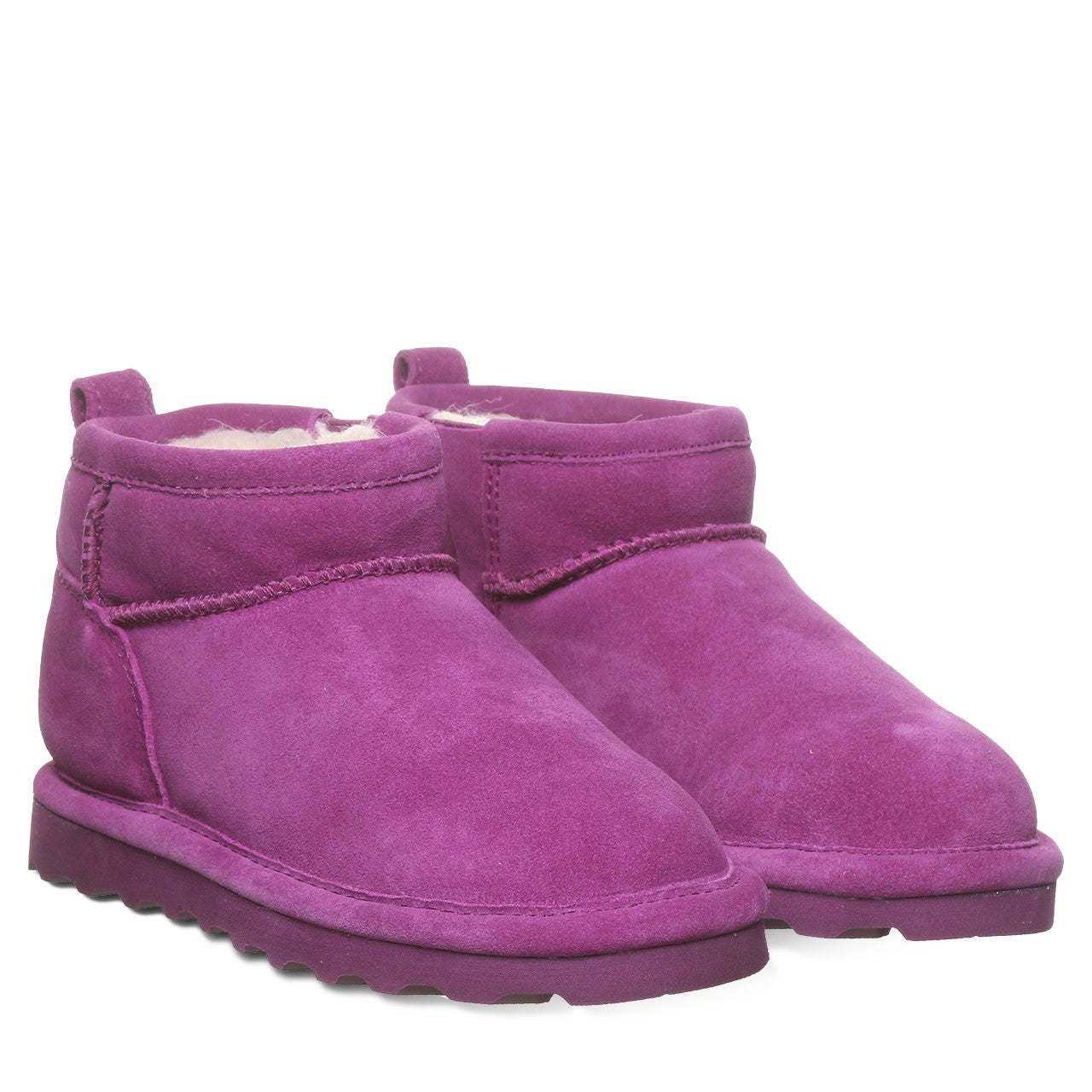 Bearpaw SHORTY YOUTH Youth's Boots - 2860Y - Hypnotic Violet - pair view