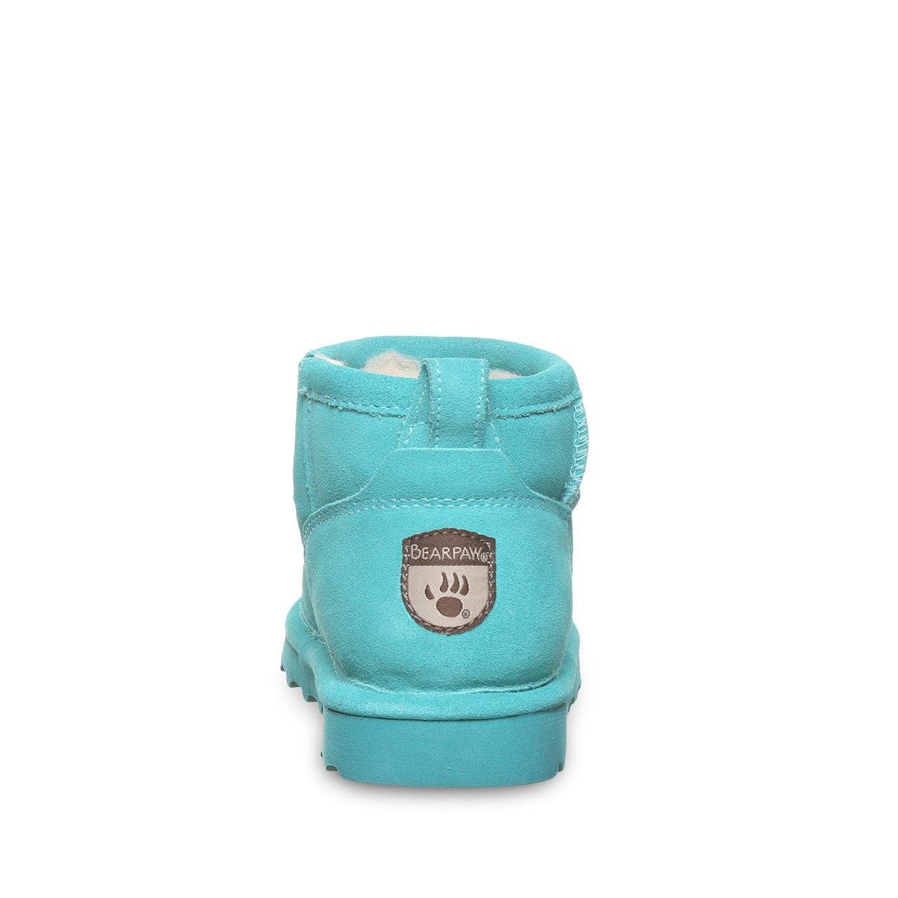 Bearpaw SHORTY YOUTH Youth's Boots - 2860Y - Liquid Turquoise - back view