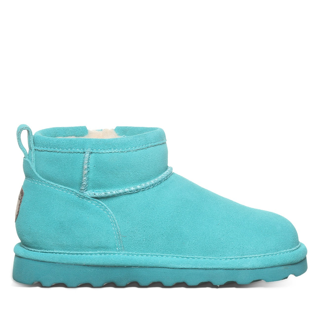 Bearpaw SHORTY YOUTH Youth's Boots - 2860Y - Liquid Turquoise - side view 2