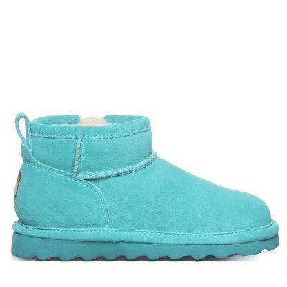 Bearpaw SHORTY YOUTH Youth's Boots - 2860Y - Liquid Turquoise - side view 2