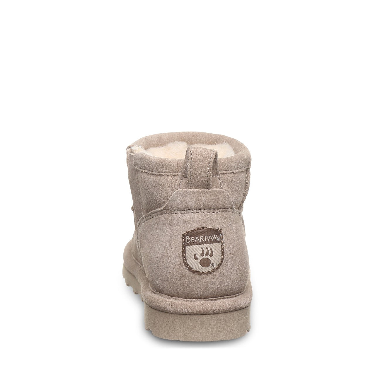 Bearpaw SHORTY YOUTH Youth's Boots - 2860Y - Mushroom - back view