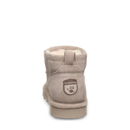 Bearpaw SHORTY YOUTH Youth's Boots - 2860Y - Mushroom - back view