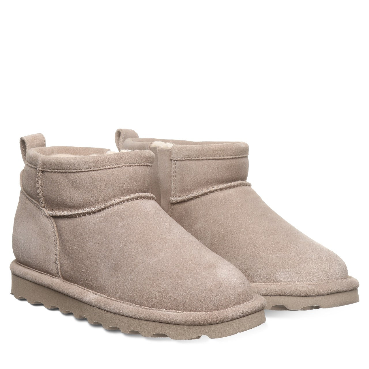 Bearpaw SHORTY YOUTH Youth's Boots - 2860Y - Mushroom - pair view