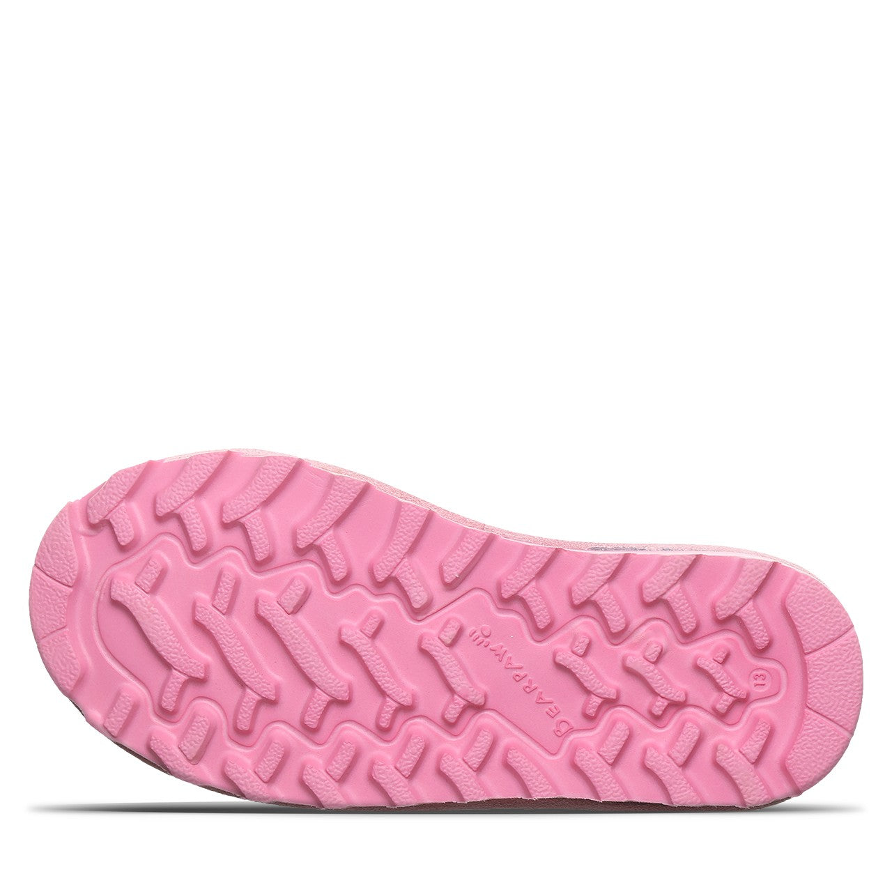 Bearpaw SHORTY YOUTH Youth's Boots - 2860Y - Prism Pink - bottom view