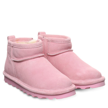 Bearpaw SHORTY YOUTH Youth's Boots - 2860Y - Prism Pink - pair view