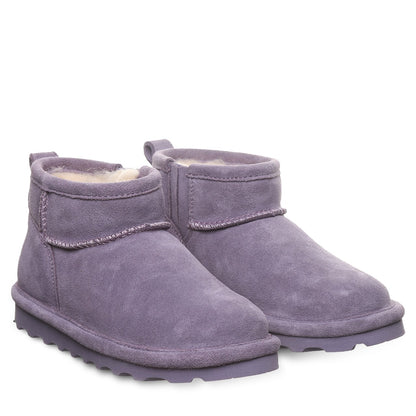 Bearpaw SHORTY YOUTH Youth's Boots - 2860Y - Purple Sage - pair view
