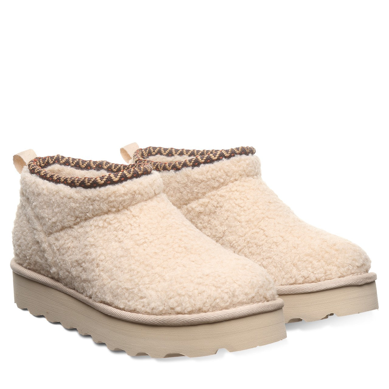 Bearpaw SNUGGLE DAPHNE DECO Women's Boots - 3192W - Oat - pair view
