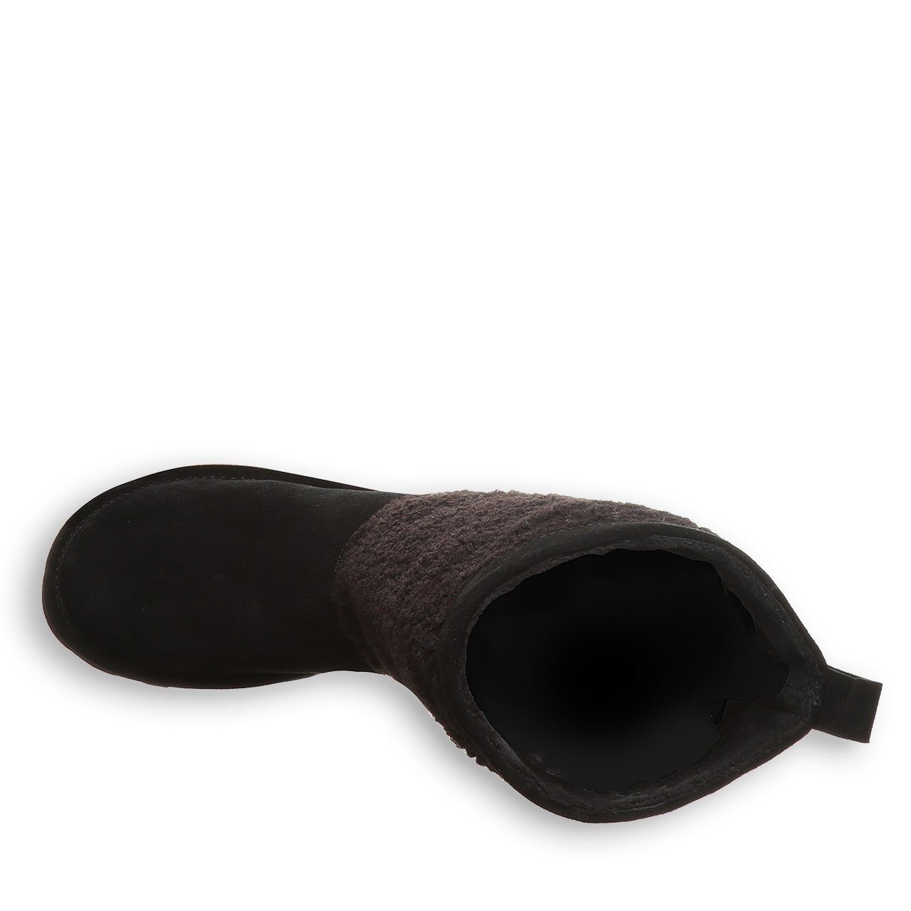 Bearpaw SNUGGLE MURPHY PLATFORM LO Women's Boots - 3302W - Black - top view