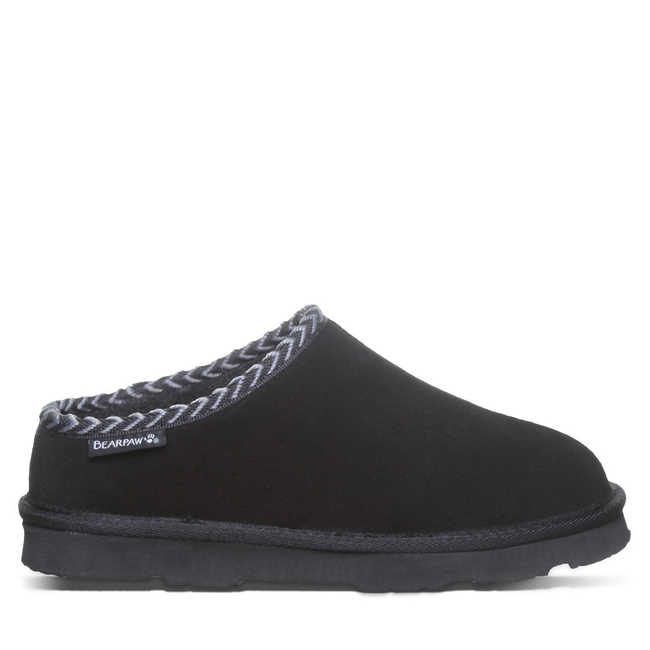 Bearpaw TABITHA Women's Slippers - 2973W - Black - side view 2