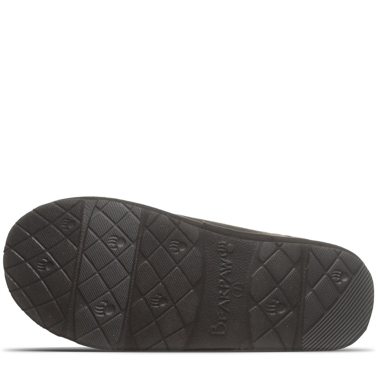 Bearpaw TABITHA VEGAN Women's Slippers - 3129W - Black - bottom view