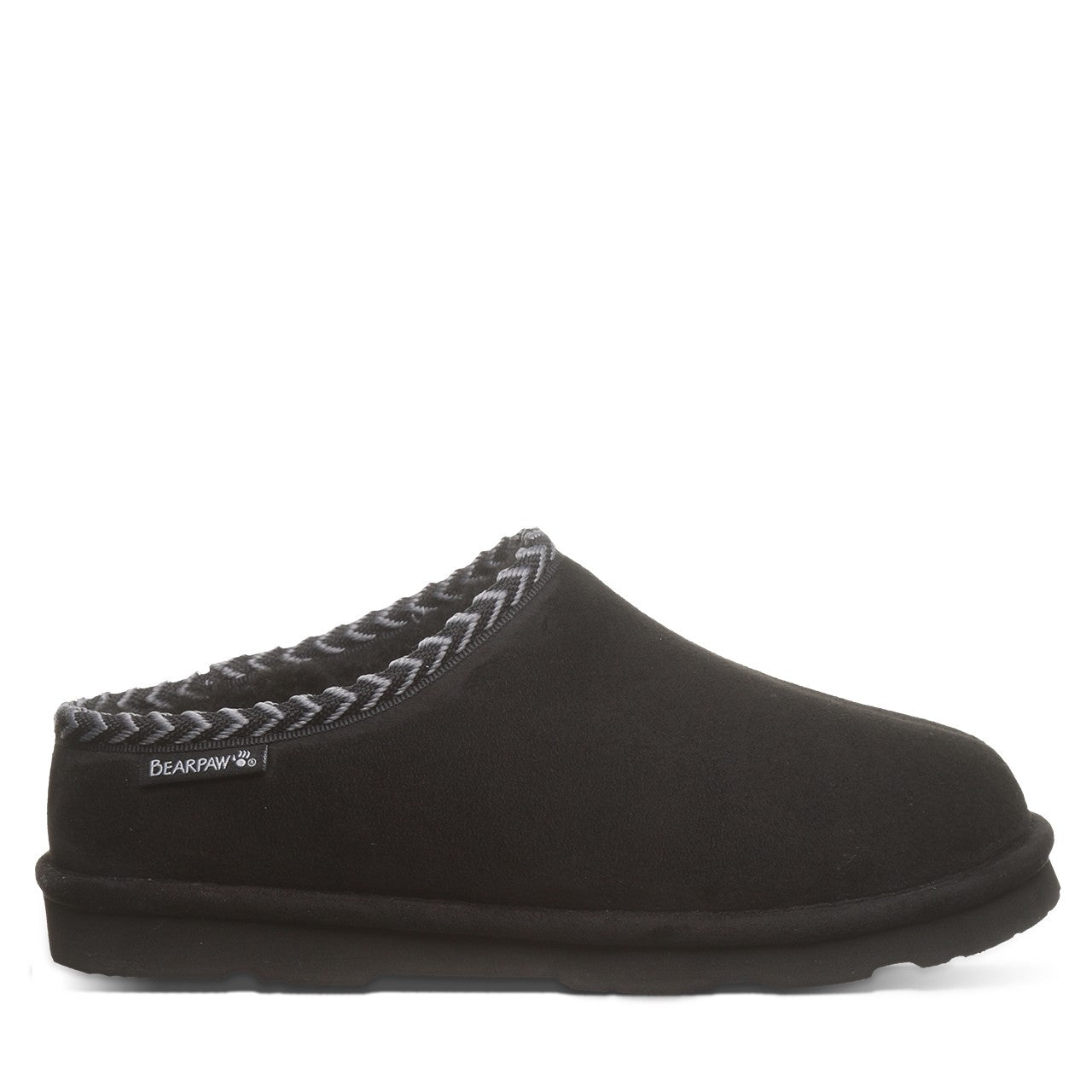 Bearpaw TABITHA VEGAN Women's Slippers - 3129W - Black - side view 2