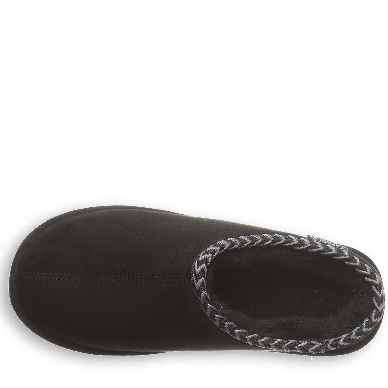 Bearpaw TABITHA VEGAN Women's Slippers - 3129W - Black - top view