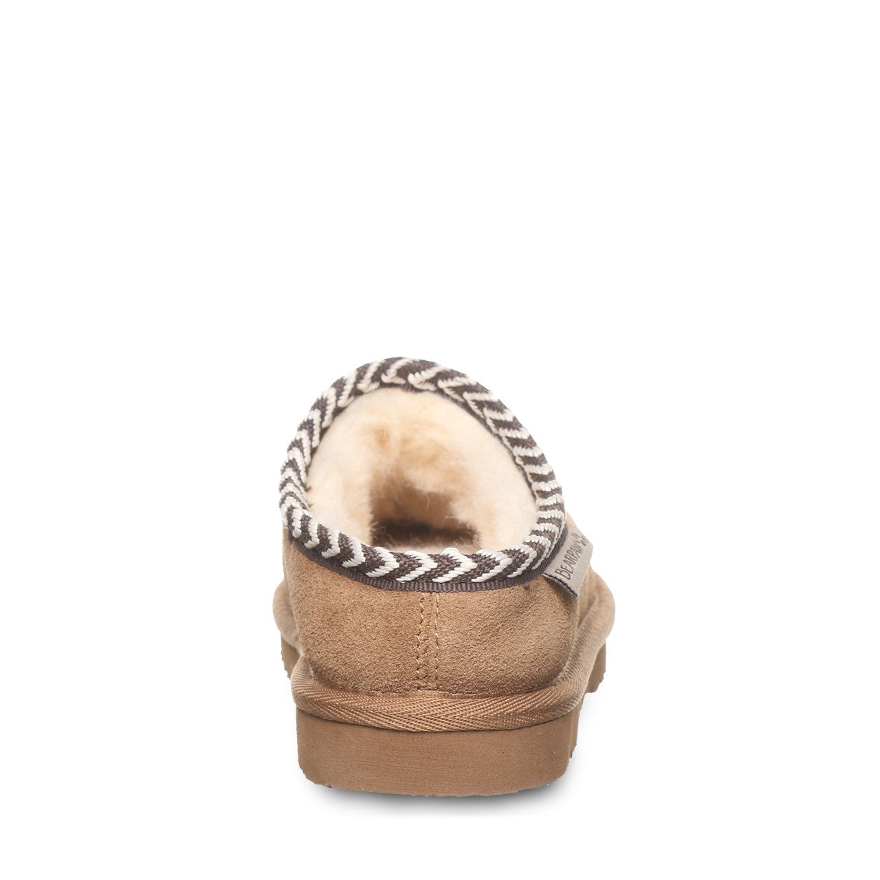 Bearpaw TABITHA YOUTH Youth's Slippers - 2973Y - Hickory - back view