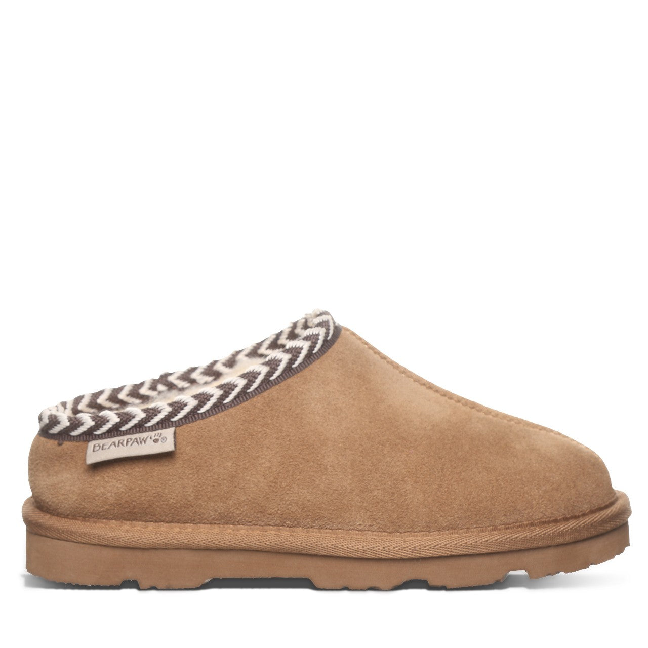 Bearpaw TABITHA YOUTH Youth's Slippers - 2973Y - Hickory - side view 2