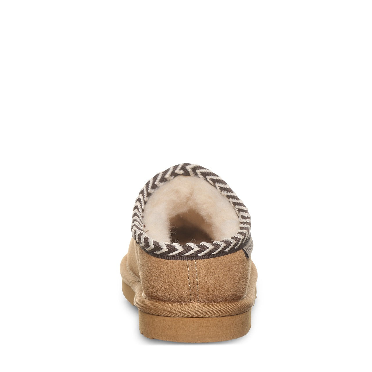Bearpaw TABITHA YOUTH Youth's Slippers - 2973Y - Iced Coffee - back view