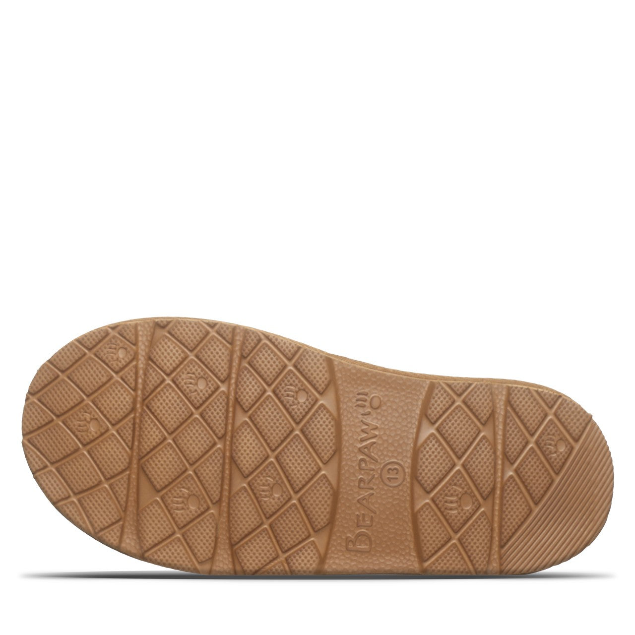Bearpaw TABITHA YOUTH Youth's Slippers - 2973Y - Iced Coffee - bottom view