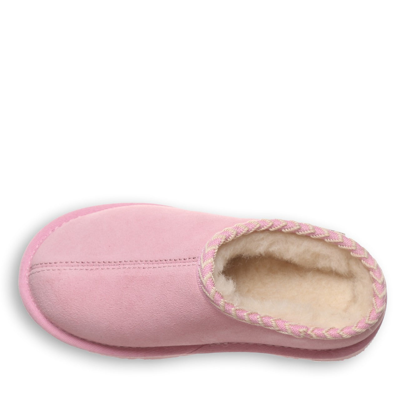 Bearpaw TABITHA YOUTH Youth's Slippers - 2973Y - Prism Pink - top view