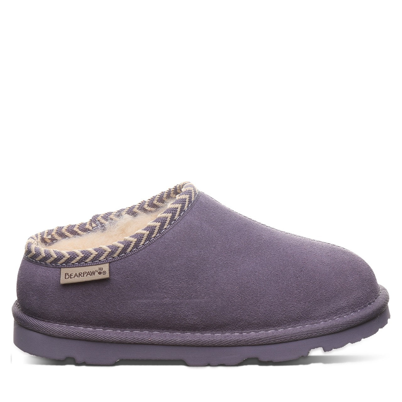 Bearpaw TABITHA YOUTH Youth's Slippers - 2973Y - Purple Sage - side view 2