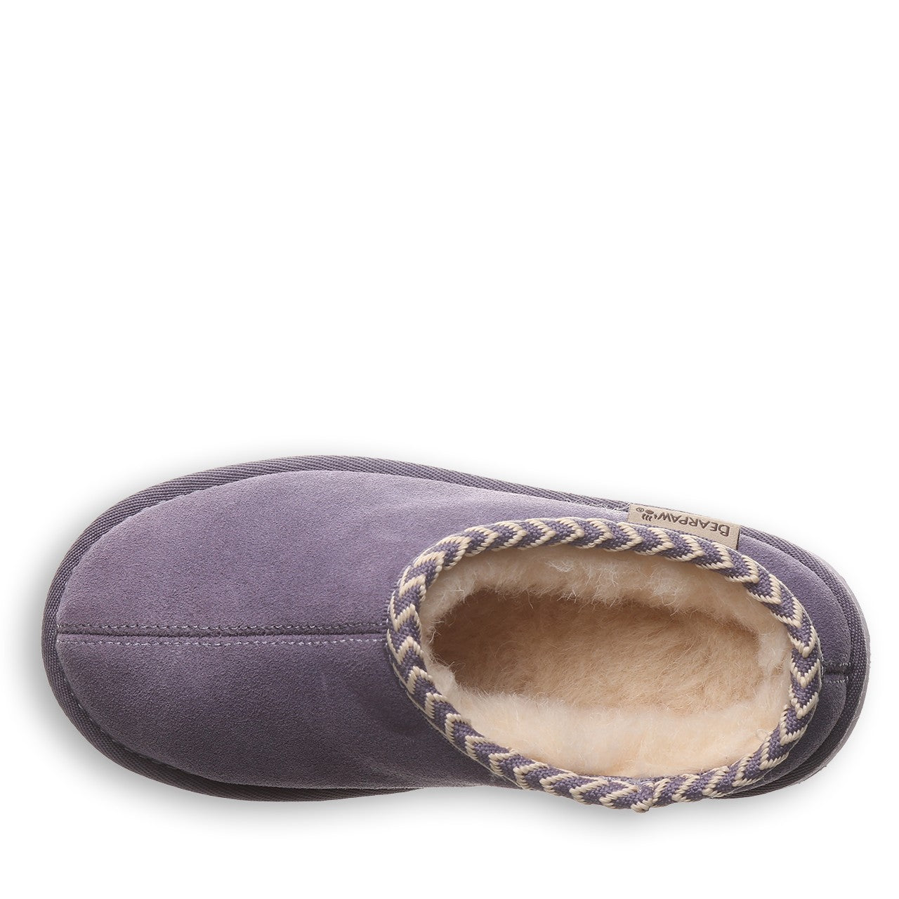 Bearpaw TABITHA YOUTH Youth's Slippers - 2973Y - Purple Sage - top view