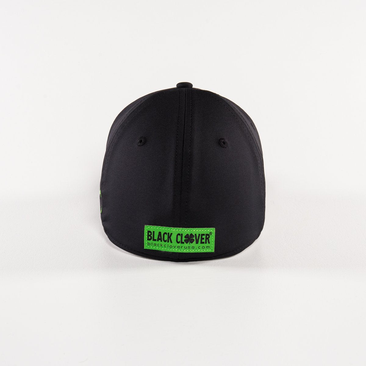Black Clover Premium Clover 51 Hat - Lime/White/Black - 51 back  Lime/White/Black - 51