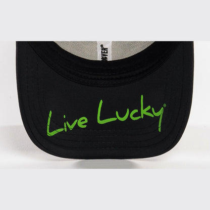 Black Clover Premium Clover 51 Hat - Lime/White/Black - 51 brim  Lime/White/Black - 51