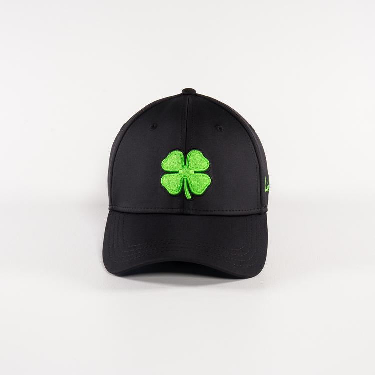 Black Clover Premium Clover 51 Hat - Lime/White/Black - 51 front  Lime/White/Black - 51