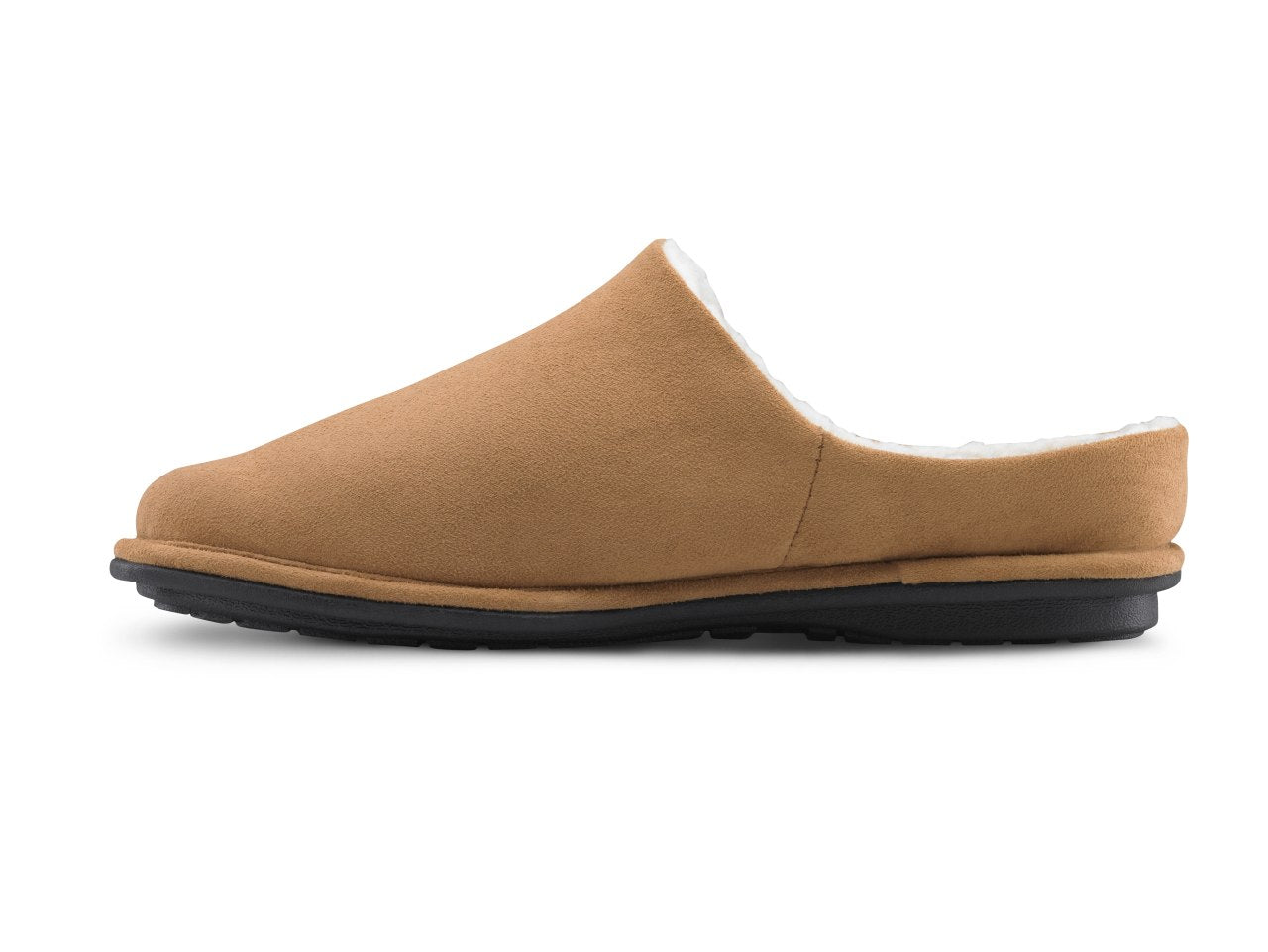 Dr. Comfort Easy Men's Slippers - Camel - left_view