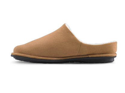 Dr. Comfort Easy Men's Slippers - Camel - left_view