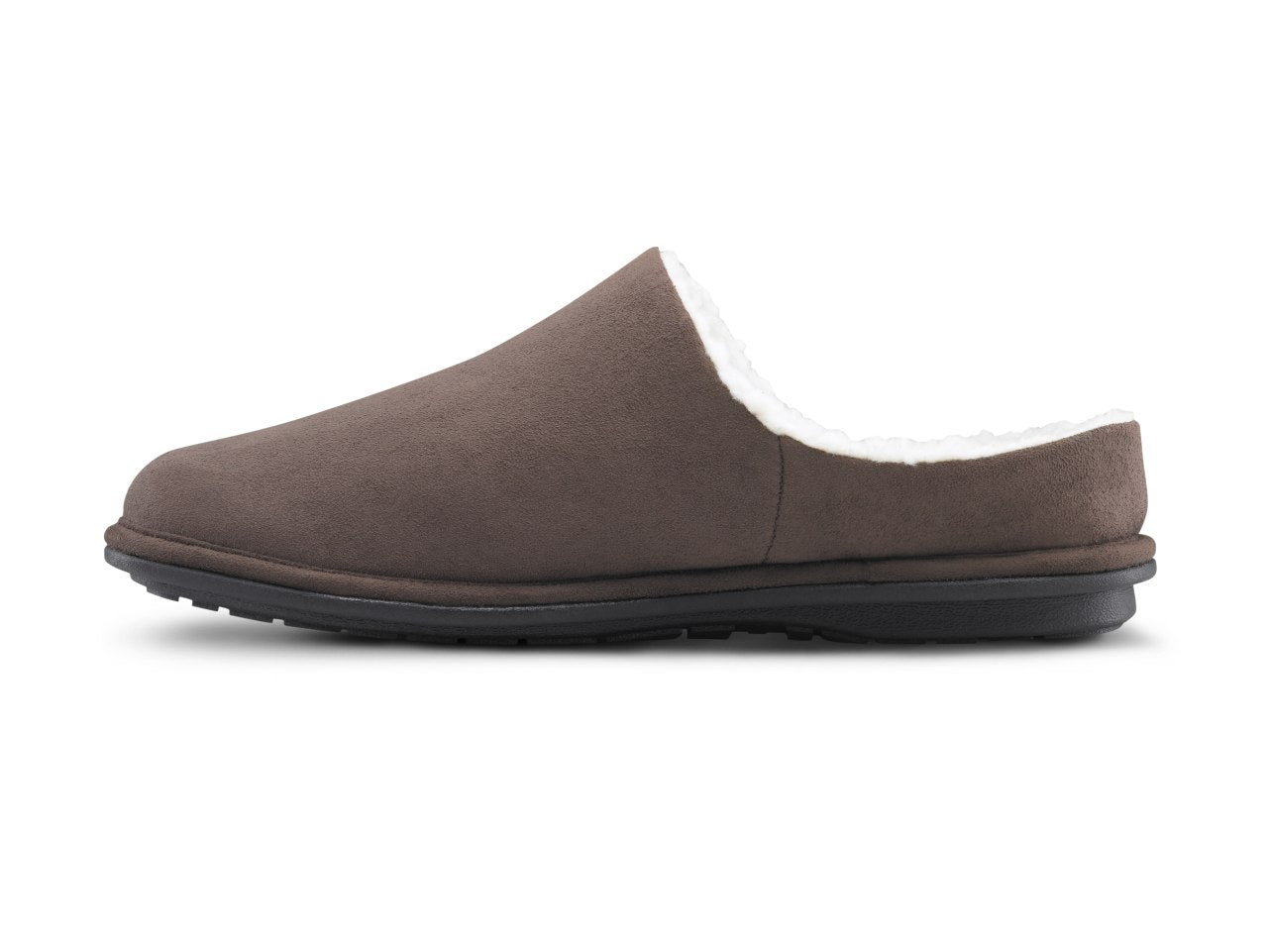 Dr. Comfort Easy Men's Slippers - Chocolate - left_view