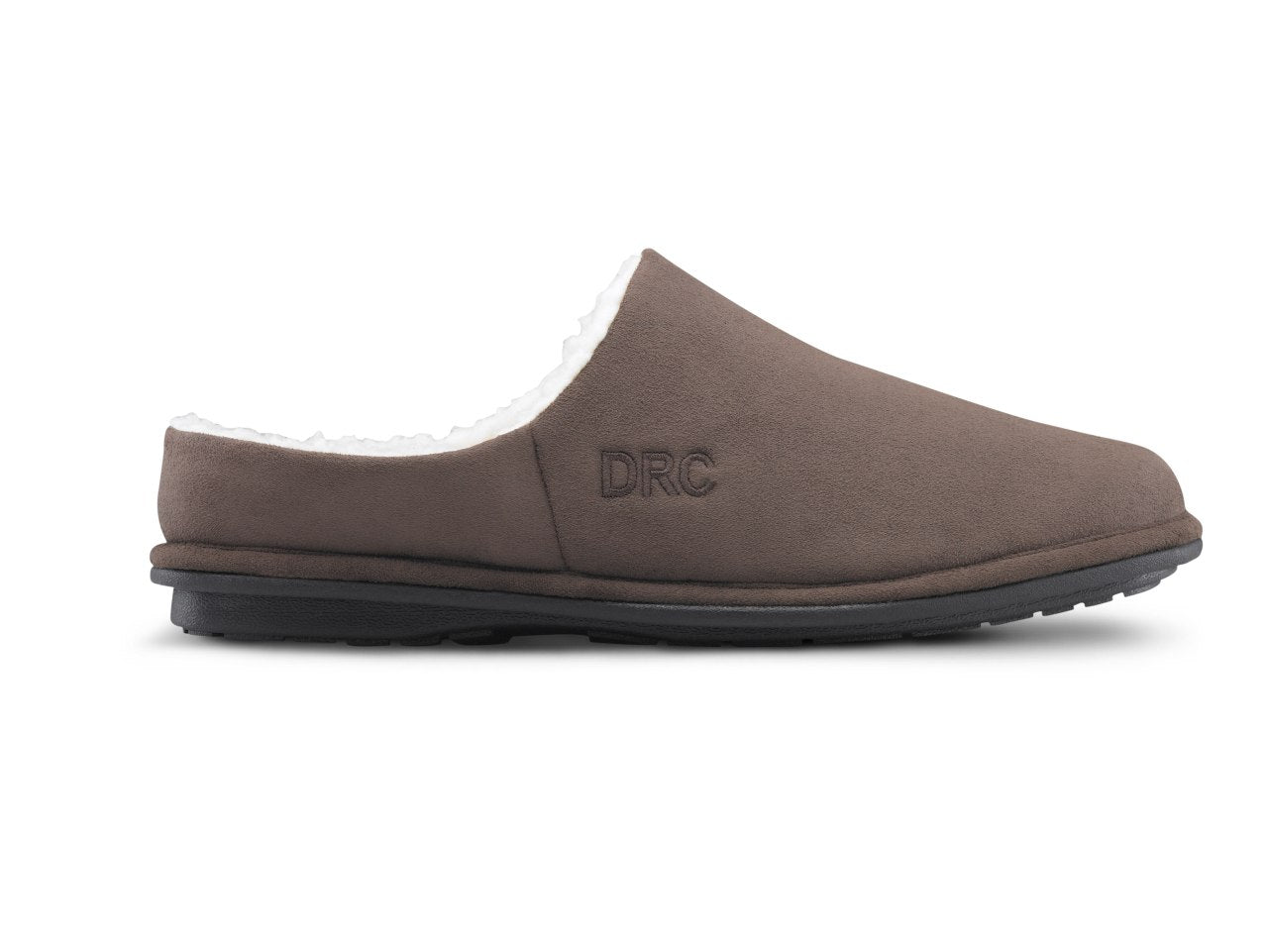 Dr. Comfort Easy Men's Slippers - Chocolate - right_view