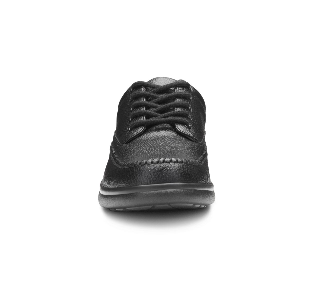Dr. Comfort Frank Men's Dress Shoe - Black - front_toe